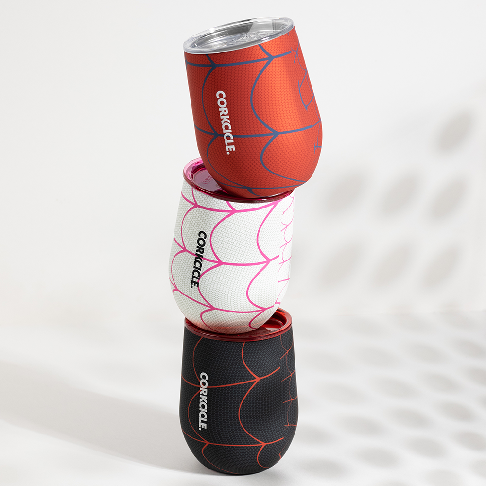 Spider-Man Stemless Set (3) - Bright Sip V4