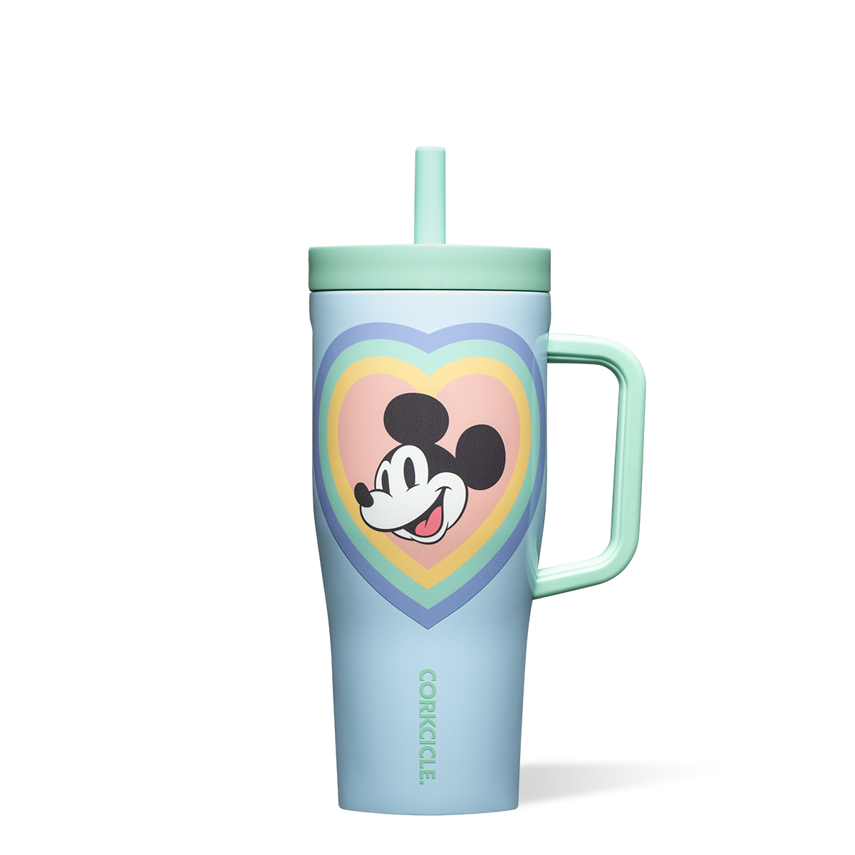 Mickey & Minnie Mouse Retro Rainbow Leakproof Cruiser - Morning Refill T9