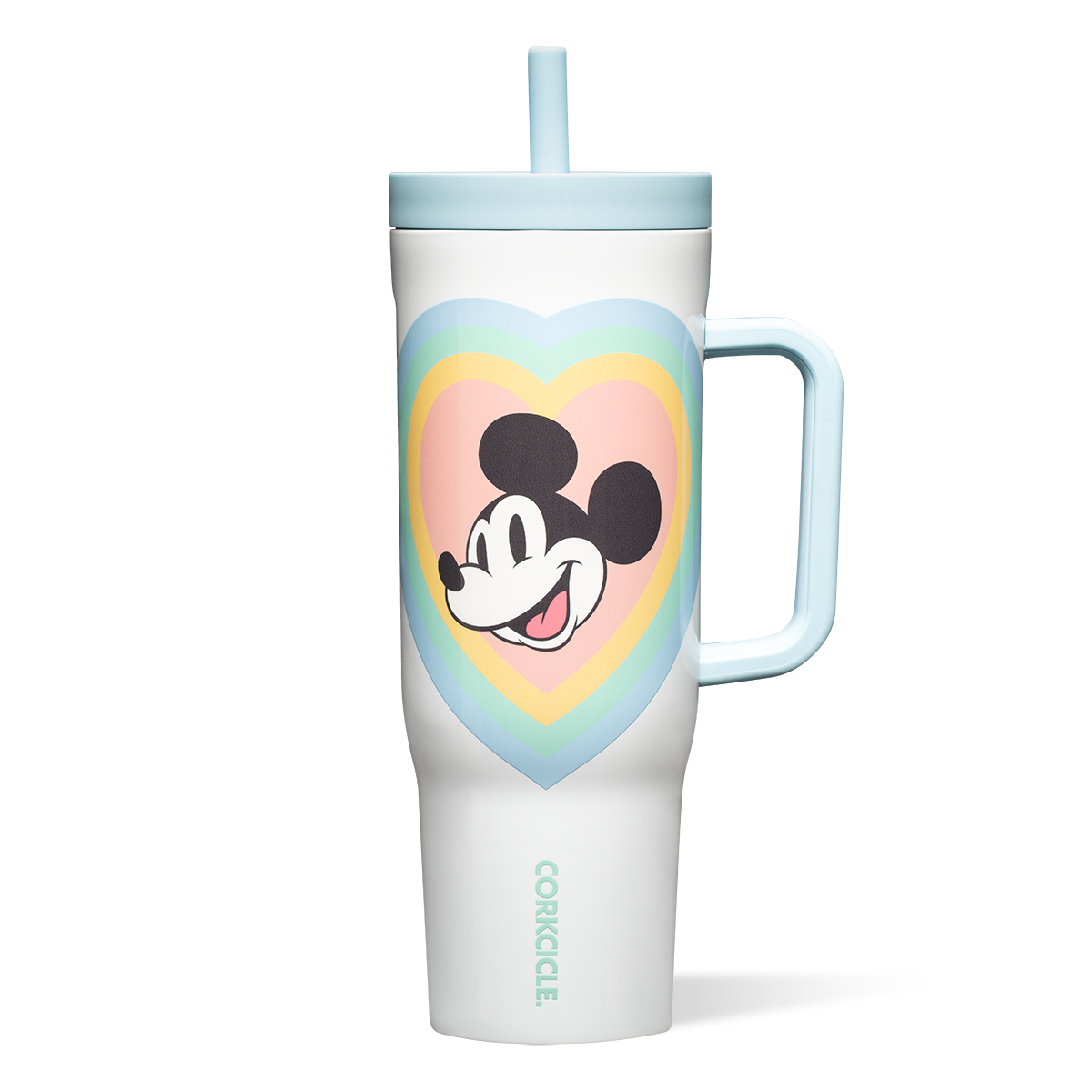 Mickey & Minnie Mouse Retro Rainbow Leakproof Cruiser - Morning Refill T9