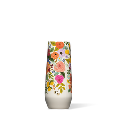 Rifle Paper Co. Stemless Flute - Durable Choice D4
