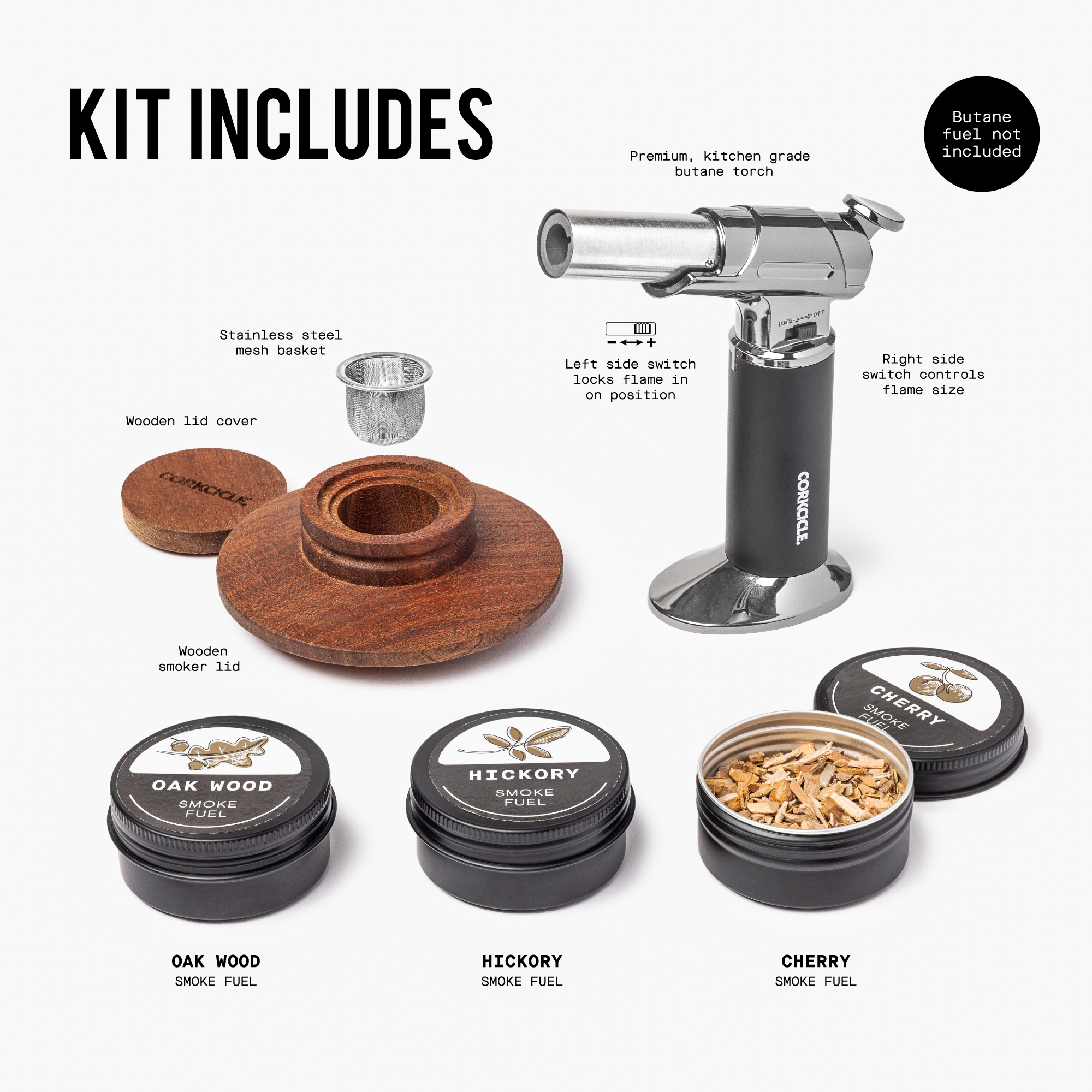 Whiskey Smoking Kit - Premium Select I8